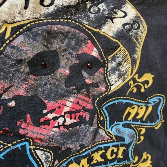 Southpole Vintage‎ Y2K Limited edition Skull T-shirt size 3XL. - Picture 3 of 5